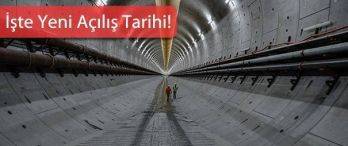 Avrasya Tüneli’nin Açılışı Öne Alındı