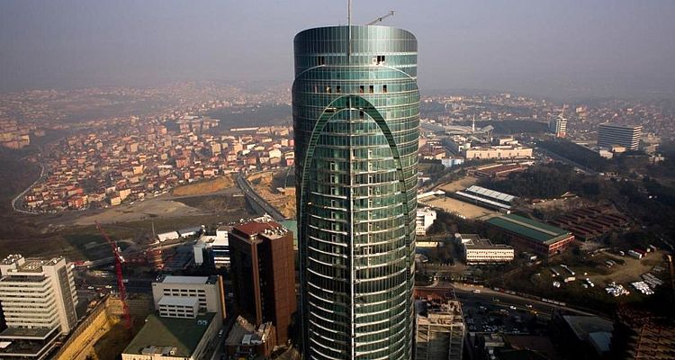 Spine Tower'da icradan satılık 6 ofis