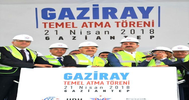 Gaziray'ın temel atma töreni yapıldı