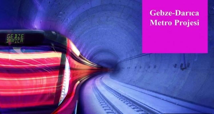 Gebze-Darıca Metrosu Çalışmaları 2018'de Başlıyor