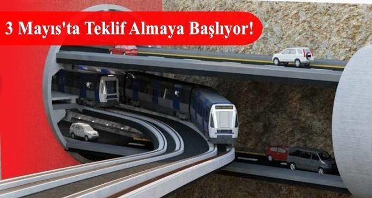 3 Katlı Büyük İstanbul Tüneli Projesinde Süreç Başlıyor