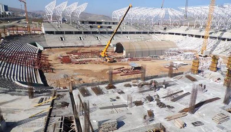 Malatya Arena Stadyumu İnşaatı Beklenenden Erken Bitecek