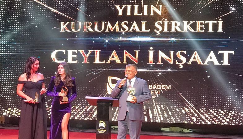 Ceylan İnşaat ‘Yılın Kurumsal Şirketi’ ödülünü kazandı