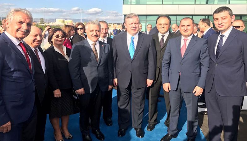 Tiflis Şota Rustaveli Havalimanı'nın yeni etabının açılışı yapıldı