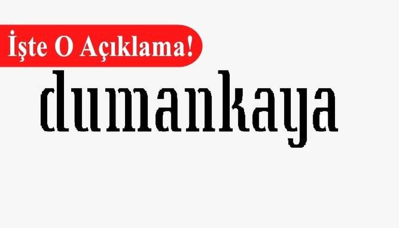 Dumankaya İnşaat’tan Gözaltı Açıklaması