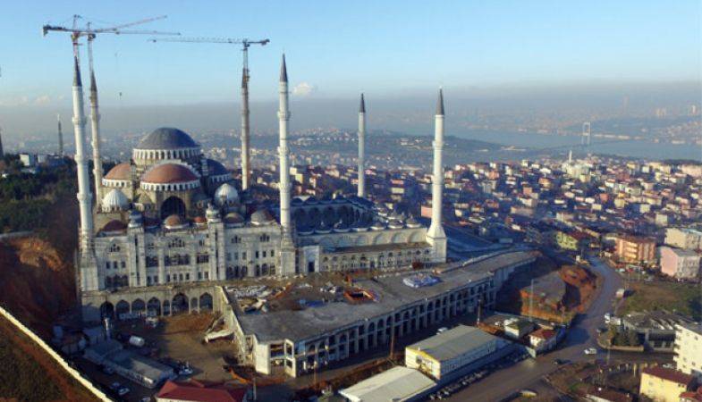 Çamlıca Camii'de Son Durum