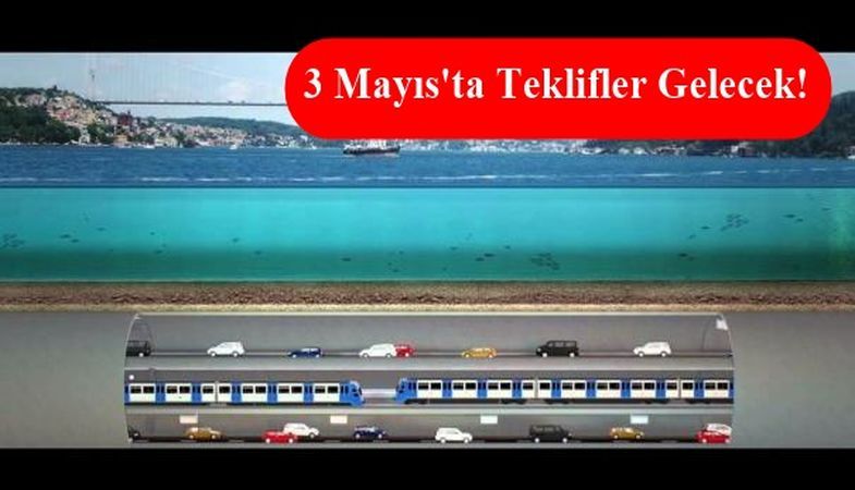 3 Katlı Büyük İstanbul Tüneli İçin 6 Firma Yarışacak