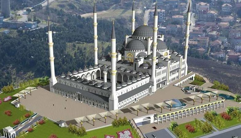 Çamlıca Cami Kadir Gecesi’ne Hazırlanıyor