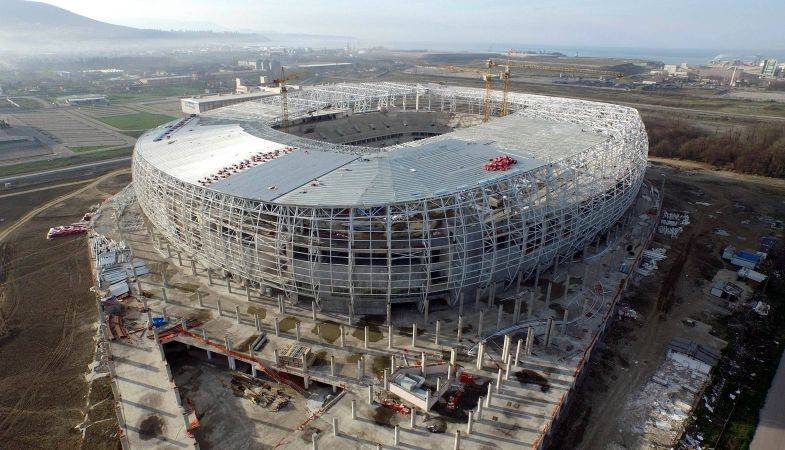 Samsun 19 Mayıs Stadyumu İnşaatında Son Durum
