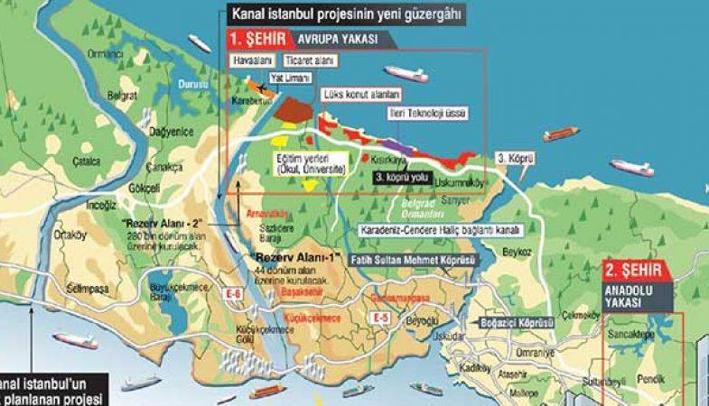 Çılgın Proje Kanal İstanbul’un Detayları Netleşti