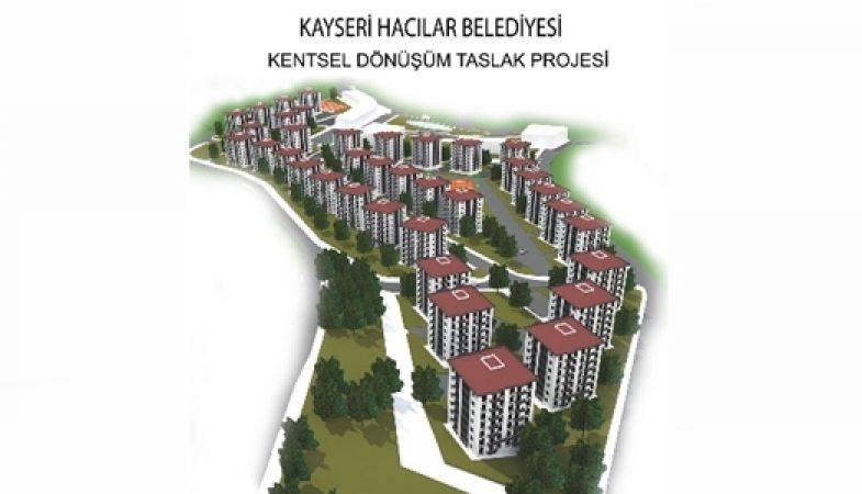 Kayseri Hacılar Kentsel Dönüşüm Projesinde İmzalar Atılıyor