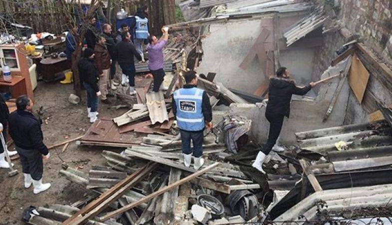 İstanbul Yedikule Bostanları’nda Yıkım Başladı