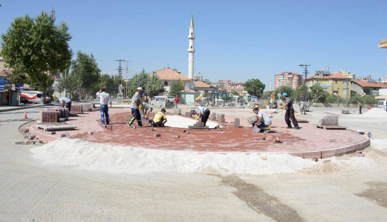 Konya Meram’da Kavşak Düzenlemesi!